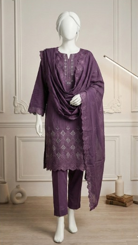 Zenora Un-Stitched Collection By Karimi Store D-1