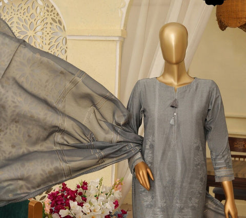 D- 01 a Damask Cotton Denim Jacquard Pret Collection'23 By HZ Textiles