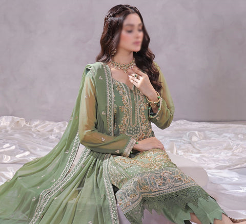 MANAAR LUXURY HANDWORK CHIFFON COLL BY SOGHAT D-03
