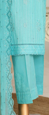 Mayaar by HZ Textiles | Embroidered 3 Piece Unstitched Suit D-2