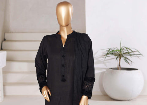 Sadabahar Premium Emb Cross Texture RTW 3 Piece Suit D-7