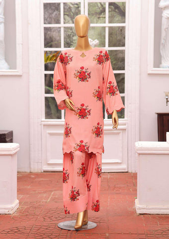 HZ Linen Wintery Printed Co-Ord Set D-1