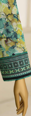 Premium Eid Edit by HZ Textiles | Embroidered 3 Piece Unstitched Lawn Suit D-2