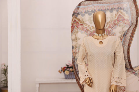 Bloom Schiffli Lawn With Fancy Dupatta D-7 By Dr Haris