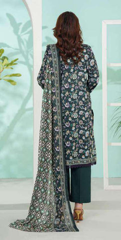 VS DAMAN Exclusive Printed Lawn Unstitched 3 Piece Suit D-8