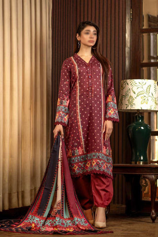 Salina Jacquard Print Linen Collection By Regalia D-05