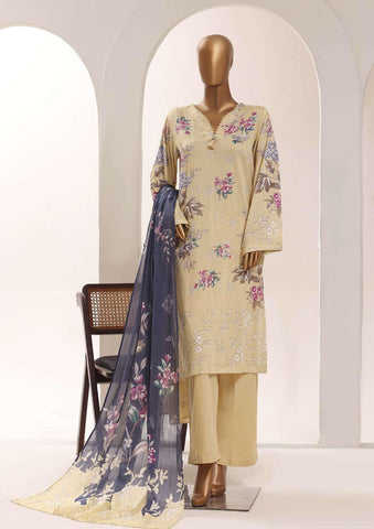Sadabahar Printed Lawn Vol-12 | Printed Lawn 3 Piece Stitched Suit D-2