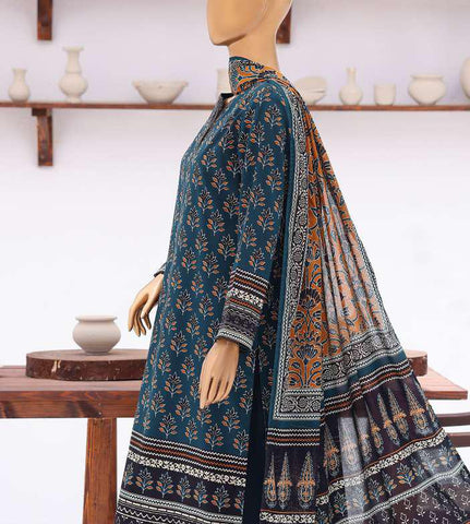 Platinum Jaipuri Prints by HZ Textiles | Digital Printed Lawn 3 Piece Unstitched Suit D-1