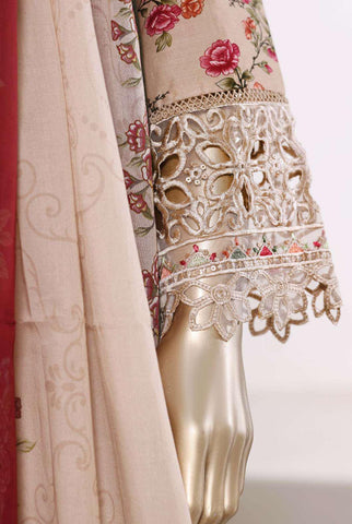 Sadabahar Festive Embroidered Lawn Stitched 3 Piece Suit D-6