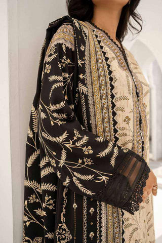 RESHAM LINEN PRINT DROP I COLL BY FIRDOUS D-03