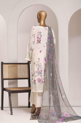 Sadabahar Printed Lawn Vol-11-2 | Printed Lawn 3 Piece Stitched Suit D-6