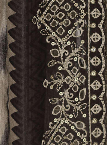 Venice by HZ Textiles | Premium Embroidered Cotton Lawn 3 Piece Unstitched Suit D-2