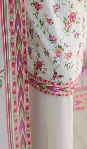 Nayab by HZ Textiles | Printed Lawn 3 Piece Unstitched Suit D-1