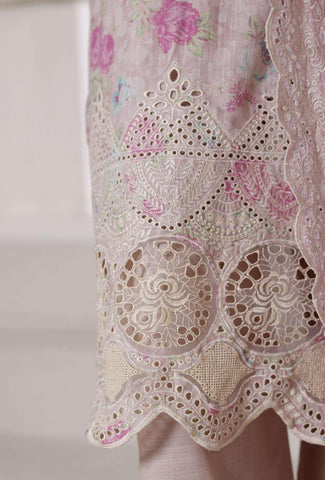 Laser Fusion Chikankari Khaddar 3Pc RTW Coll By Sadabahar D-6