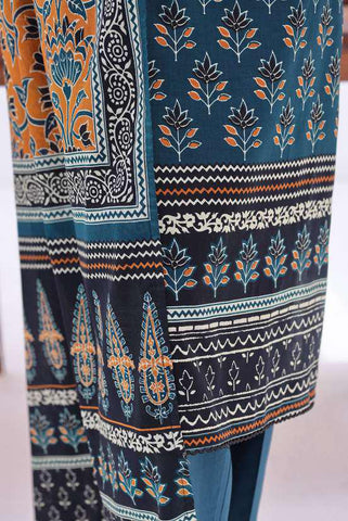 Platinum Jaipuri Prints by HZ Textiles | Digital Printed Lawn 3 Piece Unstitched Suit D-1