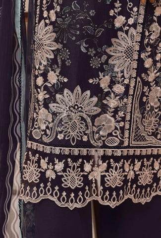 Sadabahar Signature Embroidered Stitched 3 Piece Suit D-6