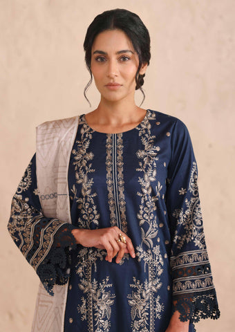 Johra Vasal Embroidered Lawn Unstitched 3 Piece Suit D-3