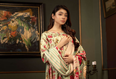 Salina Jacquard Print Linen Collection By Regalia D-06