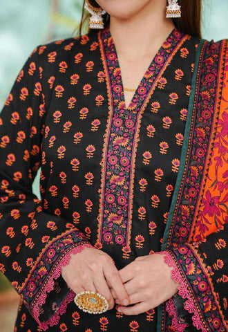 VS DAMAN Exclusive Printed Lawn Unstitched 3 Piece Suit D-9