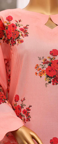 HZ Linen Wintery Printed Co-Ord Set D-1