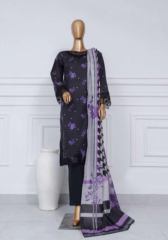 Luxury Cutwork Lawn 3 pcs Ready To Wear Coll-25 Vol-1  D-06