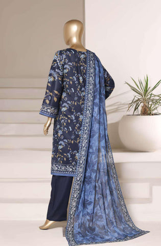 Sadabahar Luxury Lawn Printed 3 Piece Stitched Suit D-6