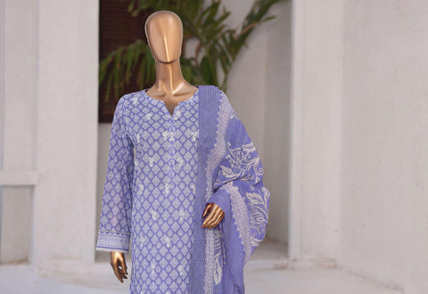 Nakshkari by HZ Textiles | Embroidered Lawn 3 Piece Unstitched Suit D-5