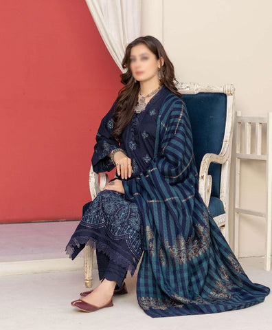 HAYMA SUPERIOR DHANAK MULTANI SHAWL D-01