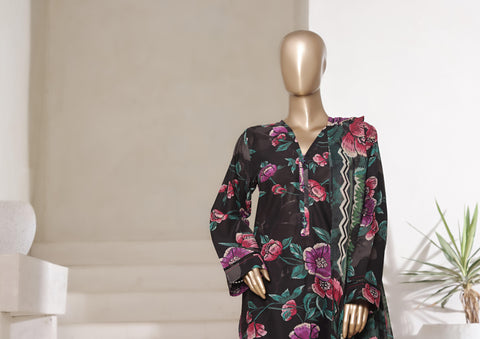 Printed Cambric Lawn Vol-01 By Sadabahar D-5