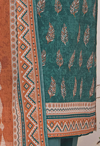 Bana Dora Digital Prints Un Stitched 3 Pcs Coll;2025 HZ TEX D-01