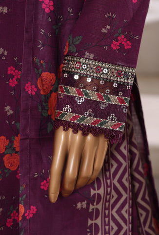 Malika Vol-2 Khaddar Embroidered 3 Piece Ready To Wear SB-7