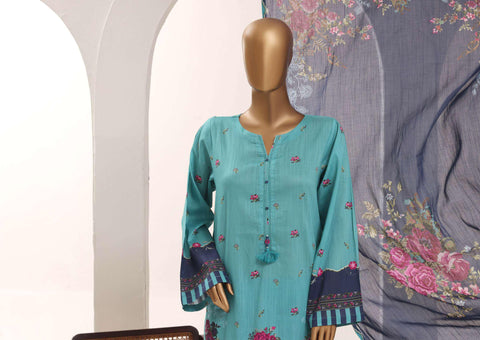 Sadabahar Printed Lawn Vol-12 | Printed Lawn 3 Piece Stitched Suit D-1