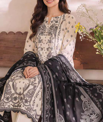 Daman Exclusive by VS Textiles | Printed Cambric 3 Piece Unstitched Suit D-5