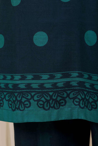 Sadabahar Printed Khaddar Stitched 3 Piece Suit D-7