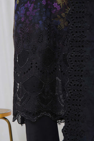 Laser Cutwork Chikankari Emb Dupatta Vol-1 Sadabahar D-07