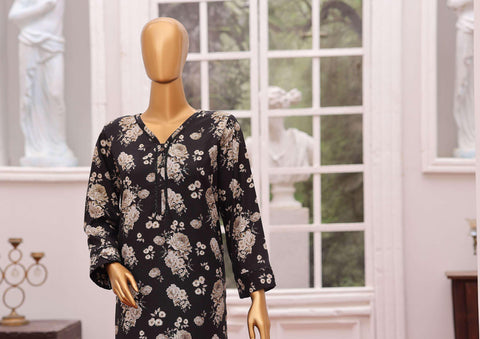HZ Linen Wintery Printed Co-Ord Set D-2