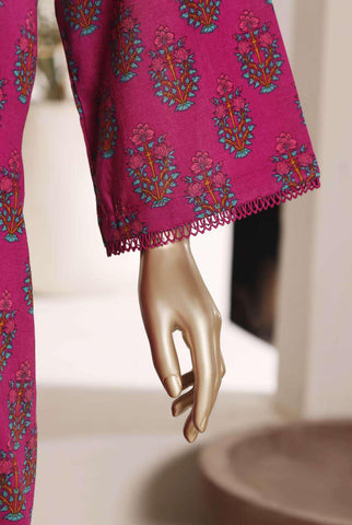Sadabahar Luxury Lawn | Printed 3 Piece Stitched Suit D-6