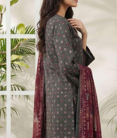VS Daman Exclusive Printed Cambric Unstitched 3 Piece Suit D-6