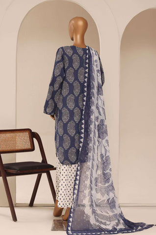 Raya by Sadabahar Embroidered Stitched 3 Piece Suit D-3
