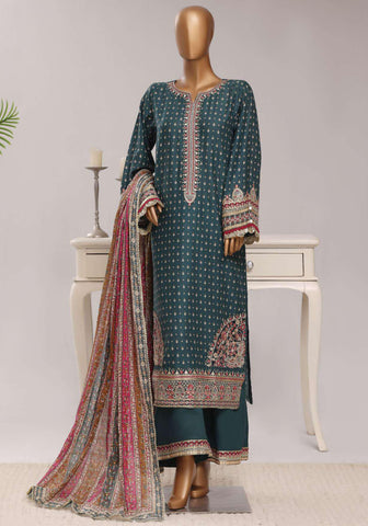 Regal by Sadabahar Vol-3 | Embroidered Lawn 3 Piece Stitched Suit D-7