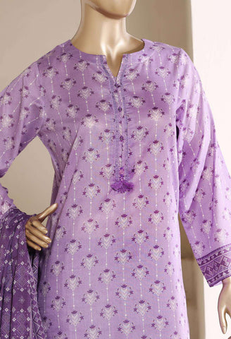SADABAHAR Luxury Printed Lawn | 3 Piece Stitched Suit D-6