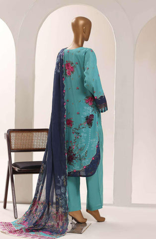 Sadabahar Printed Lawn Vol-12 | Printed Lawn 3 Piece Stitched Suit D-1