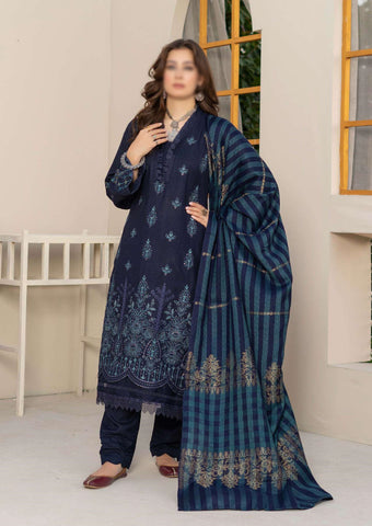 HAYMA SUPERIOR DHANAK MULTANI SHAWL D-01