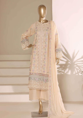 Sadabahar Luxury | Embroidered 3 Piece Stitched Slub Lawn Suit D-7