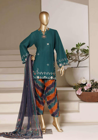 Eclair by Sadabahar | Embroidered Lawn 3 Piece Stitched Suit D-5