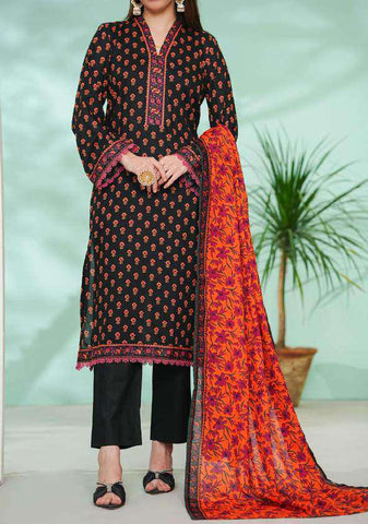 VS DAMAN Exclusive Printed Lawn Unstitched 3 Piece Suit D-9