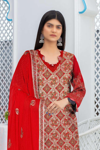 Haseen Premium Emb Coll:24 V-0147 By Sobia Waseem D-04