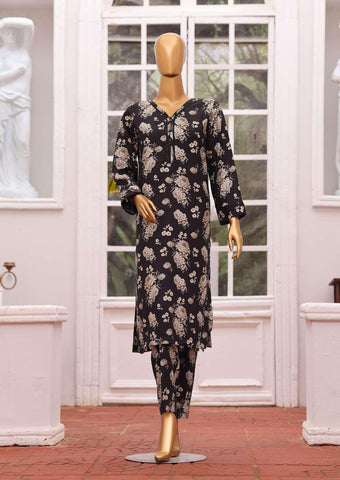 HZ Linen Wintery Printed Co-Ord Set D-2
