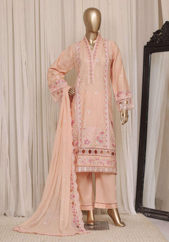 Sadabahar Luxury Embroidered Cotton Stitched 3 Piece Suit D-5