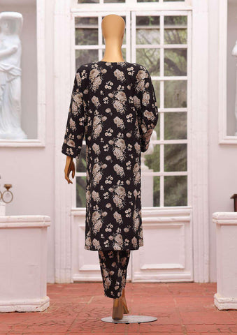 HZ Linen Wintery Printed Co-Ord Set D-2